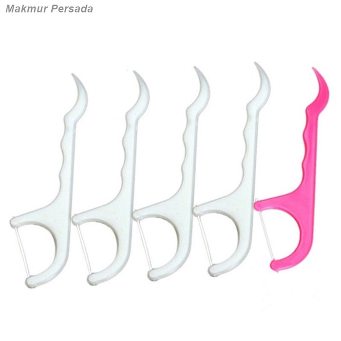 Dental Floss / Tusuk Gigi / Toothpick / Tusuk Gigi Benang / Tusuk Gigi Higienis / Kesehatan Gigi