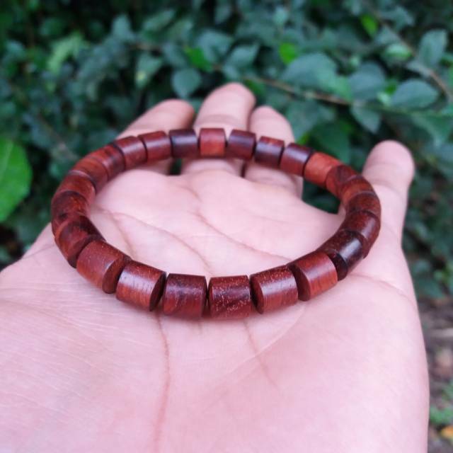 Gelang kayu Galih nagasari/nogosari petir ful tabung
