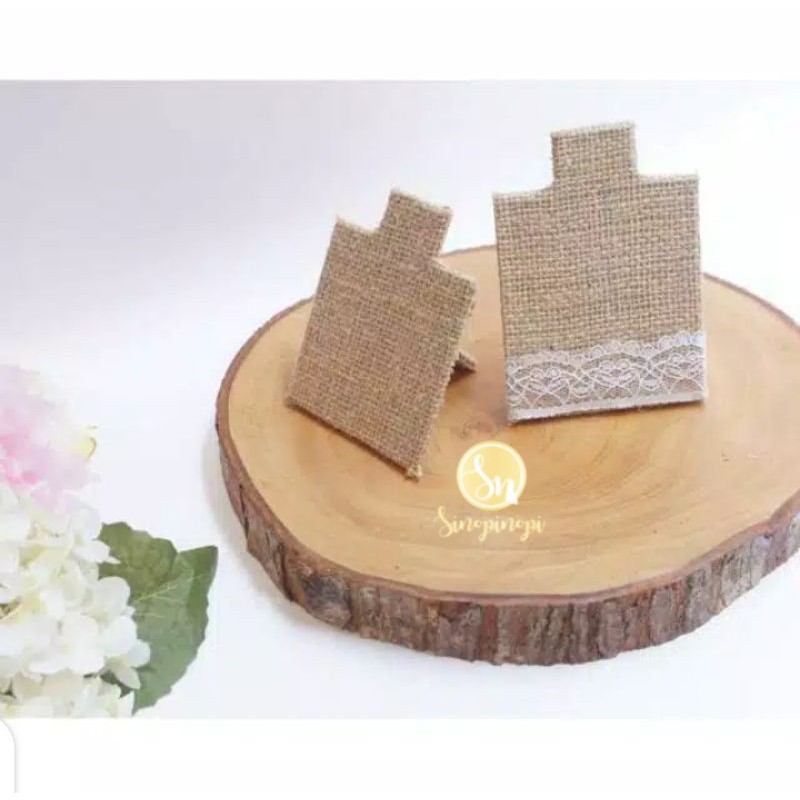 MANEKIN KALUNG PAPAN | TEMPAT BANTALAN GONI PERHIASAN | LAMARAN NIKAH BAHAN KERAJINAN HIAS MAHAR