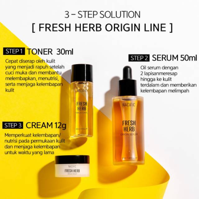 [BPOM]Nacific Fresh Herb Origin Serum SET