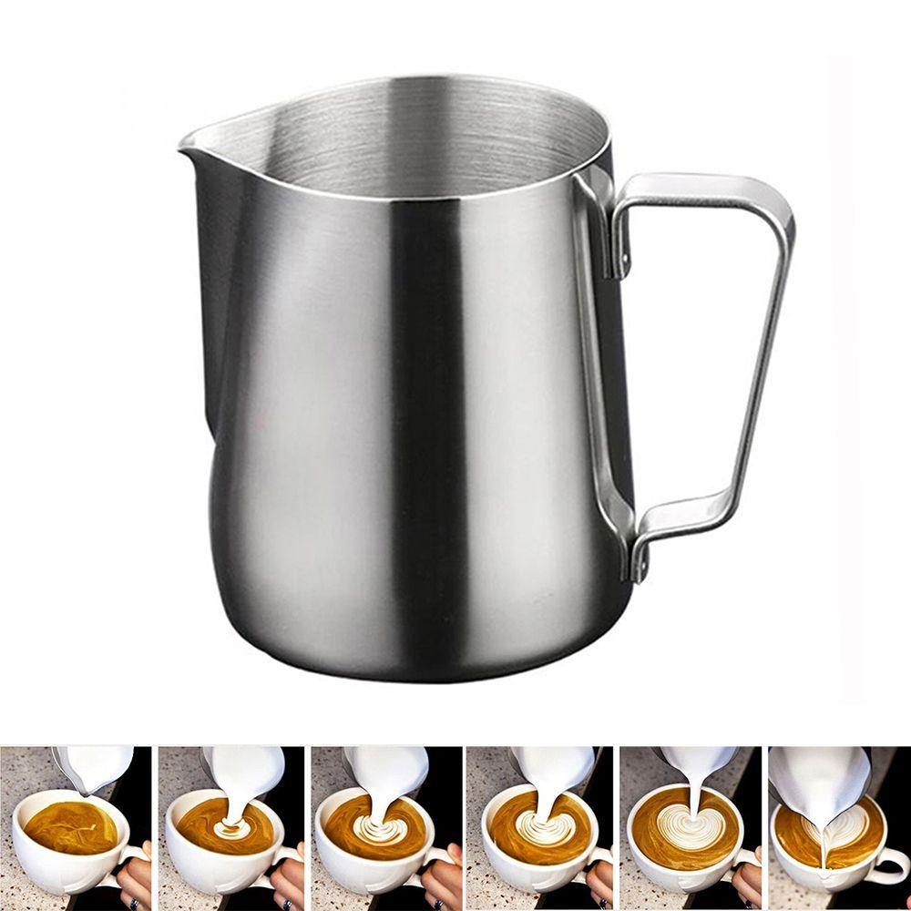 [Elegan] Milk Jugs Cafe Dapur Mug Botol 150ML Barista Pot Craft Espresso Cup Frothers