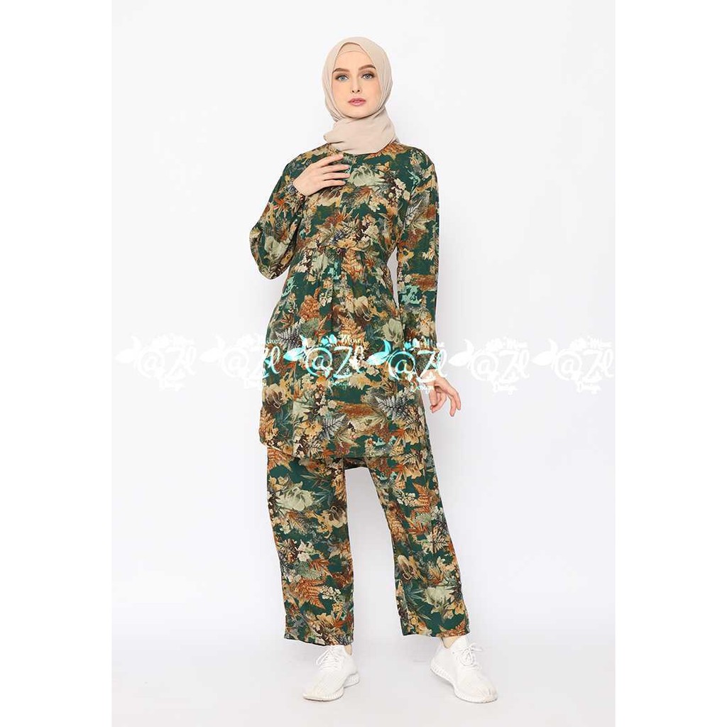 AZL Stelan  Wanita One Set Fahira One Set Rayon Premium