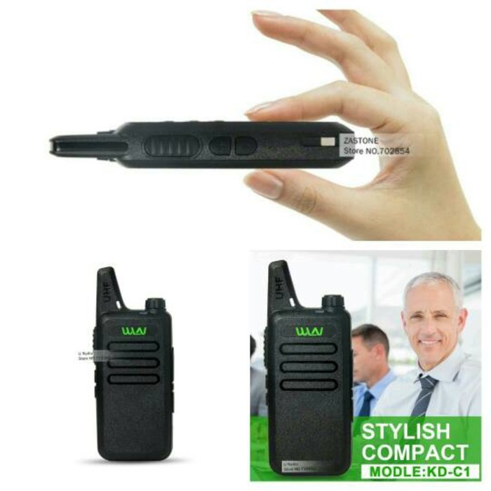 EXCLUSIVE Walkie Talkie Mini & Slim 5watt / Walky Talky / HT / Handy Talky TERBARU