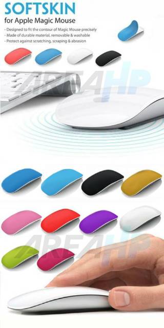 Soft Cover Skin Guard Protector Anti Gores Pelindung Apple Magic Mouse