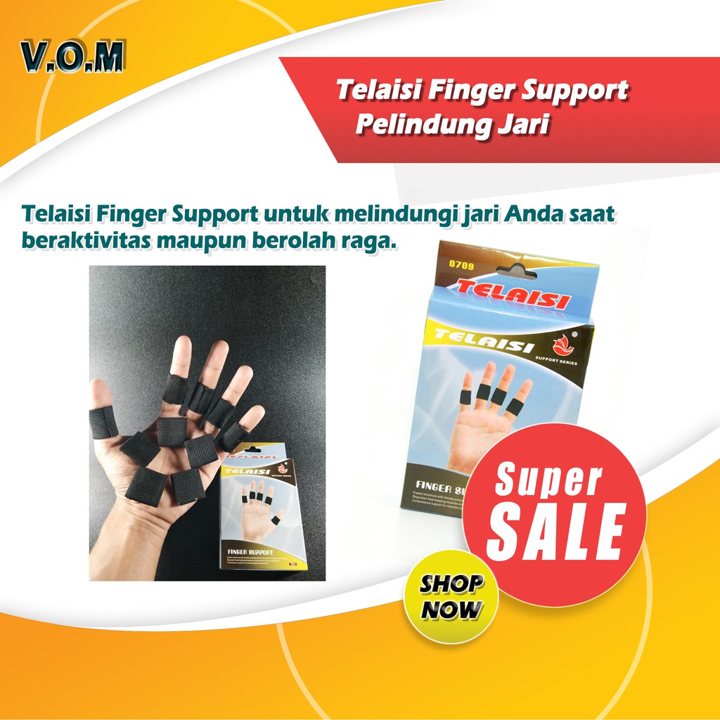 VOM Telaisi Finger Support / Pelindung Jari - 0310