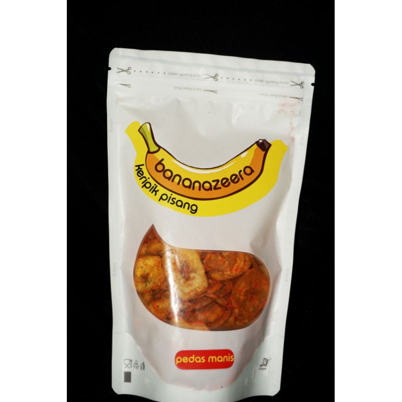 

keripik pisang BANANAZEERA pedas manis