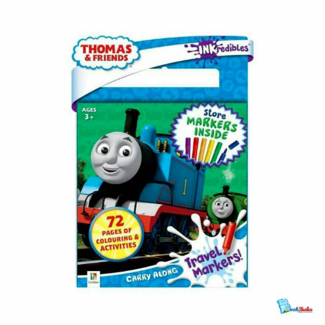 

INKredibles Carry Along Pad with Travel Markers Thomas & Friends (6 markers included)