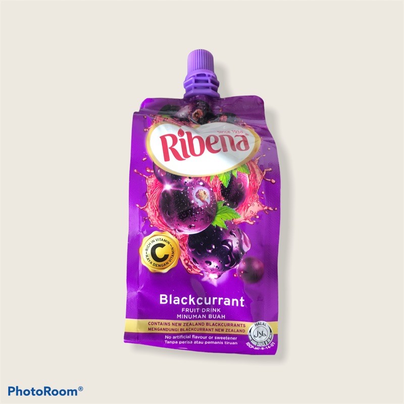 Ribena Blackcurrant Drink Pouch 330ml