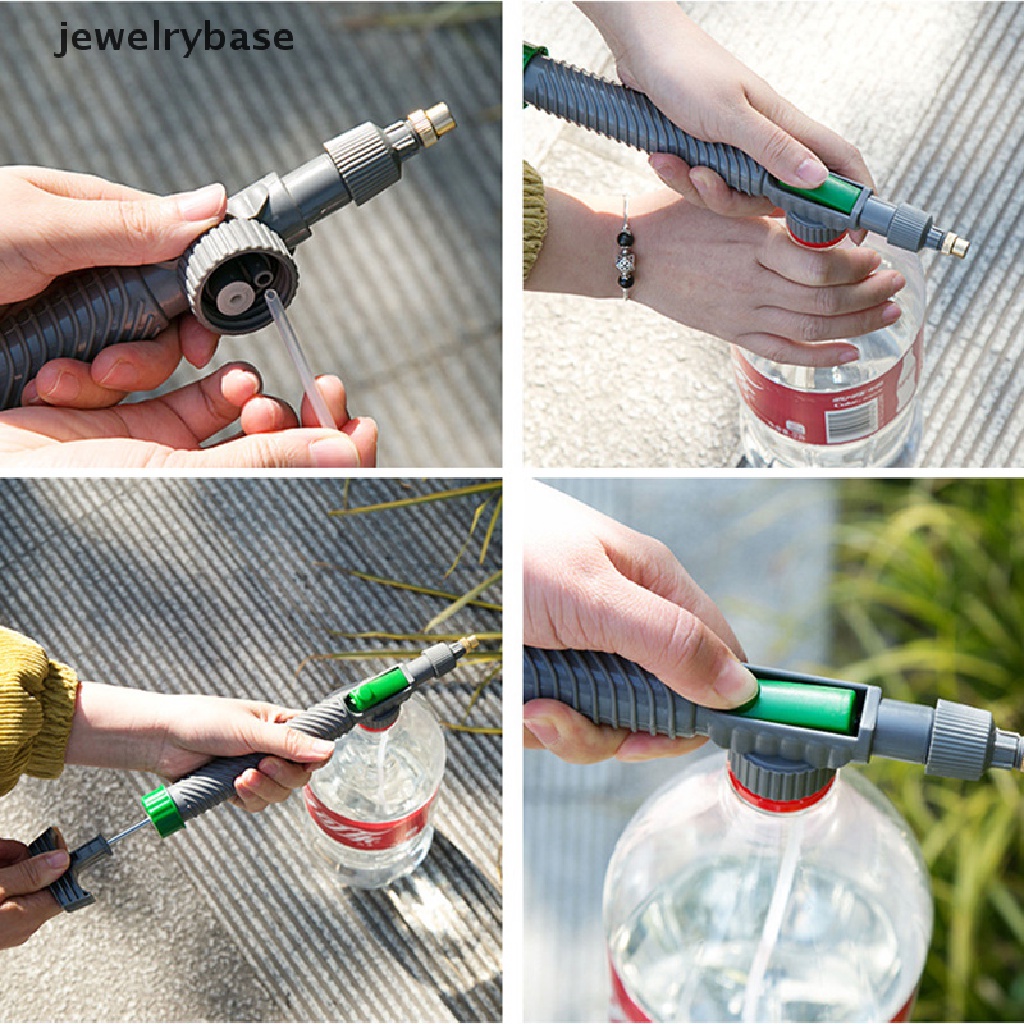 Kepala Semprotan Air Manual Tekanan Tinggi Dapat Disesuaikan Untuk Taman