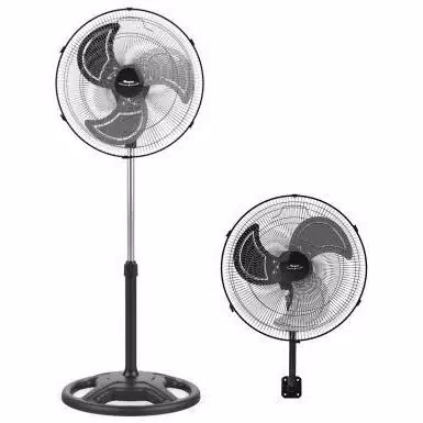 Kipas Angin Berdiri Dinding 18 inch Besi Maspion Power Fan Baling Besi PW 453 PW453 2 in1 (Khusus Grab/Gojek)