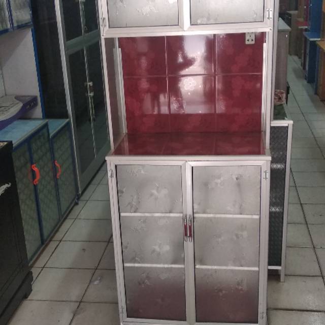 Rak piring aluminium mini