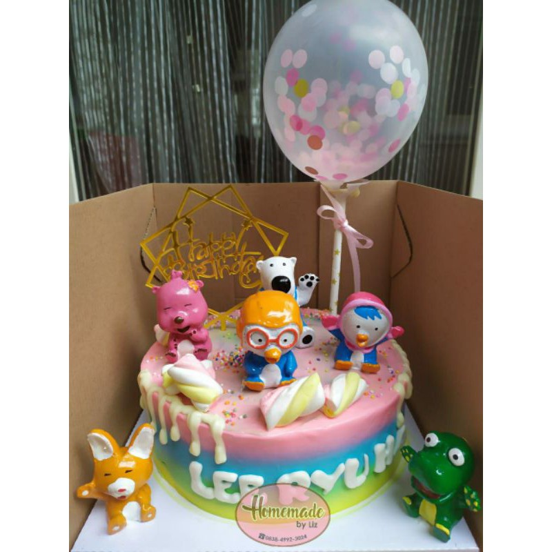 Pororo cake kue ulang tahun anak LIPPO CIKARANG