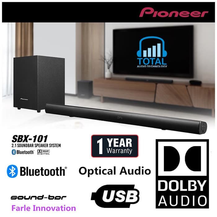 harga soundbar pioneer sbx 101