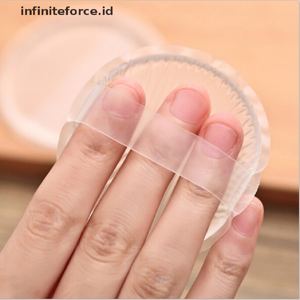 (Infiniteforce.Id) Spons Puff Silikon Penggunaan Basah / Kering Untuk Makeup / Kosmetik Wanita