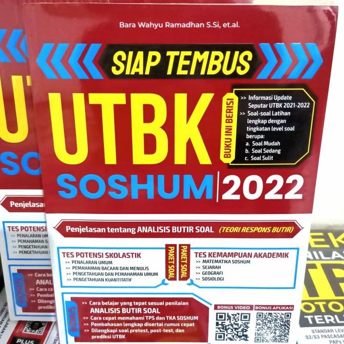 

NEW..!!BUKU SIAP TEMBUS UTBK SOSHUM 2022 By Charissa