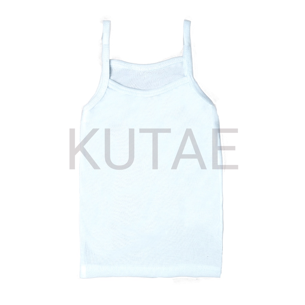 3 PCS TANKTOP / SINGLET ANAK BAYI KUTAE POLOS-3
