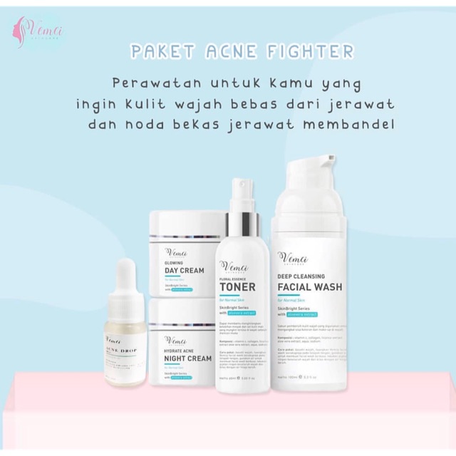 Paket Acne Fighter Shopee Indonesia