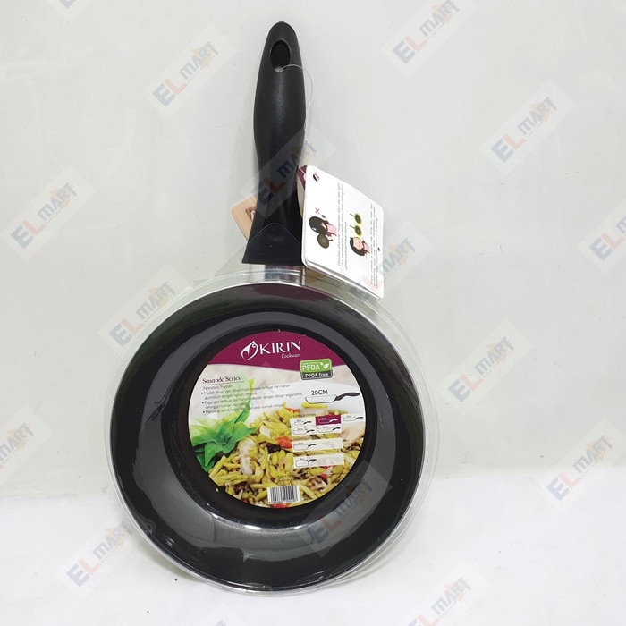 Wajan Teflon anti lengket KIRIN Sasando 26cm - frypan 26 cm non stick sasando wajan 26cm kirin