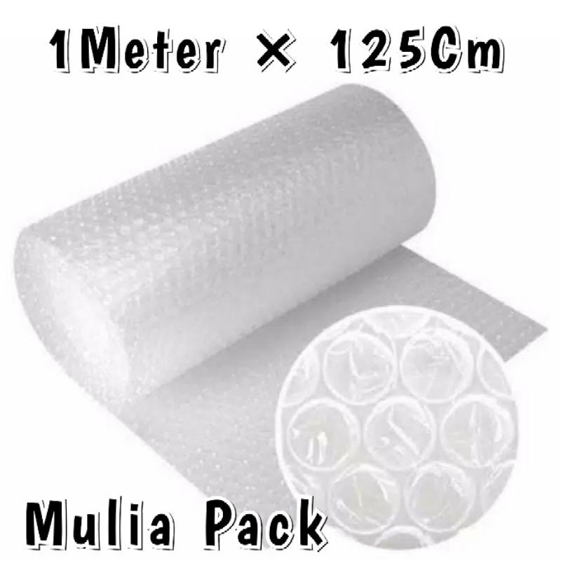 

BUBBLE WRAP METERAN // BABEL / BUBBEL / BUBEL / BABBEL WRAP MP ROLL UKURAN 1 METER X 125CM J1