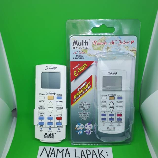 REMOTE REMOT AC MULTI PANASONIC SUPER ORIGINAL