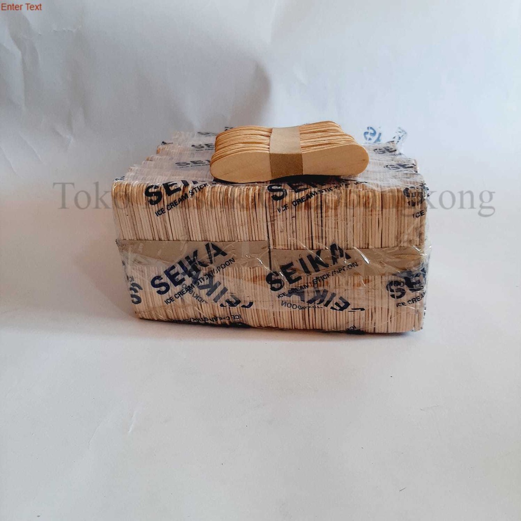 Stik es krim / stik kayu pendek merk seika/ stik kayu panjang ION