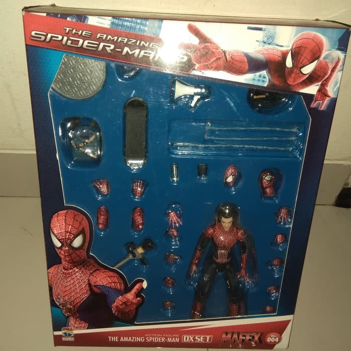 Mafex The Amazing Spiderman DX set terakhir