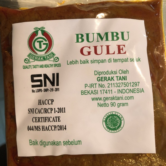 

Instan-Masak-Bumbu- Bumbu Gerak Tani Gule -Bumbu-Masak-Instan.