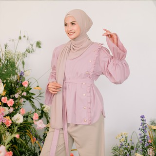 ZASKIA SUNGKAR WINONA BLOUSE | Shopee Indonesia