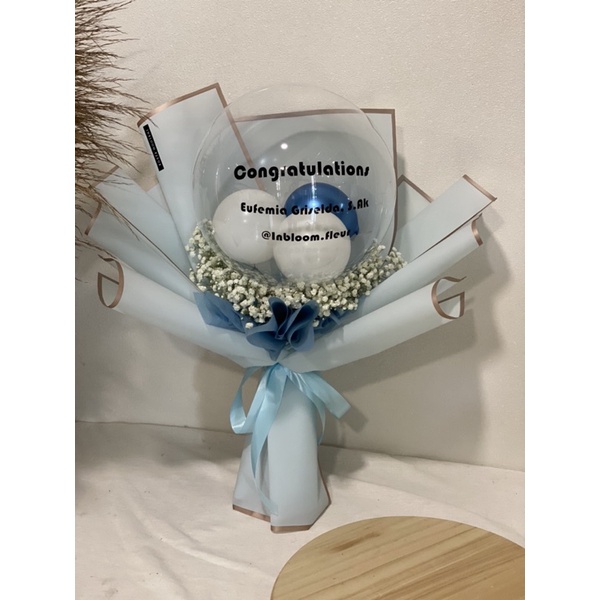 INBLOOM FLORIST/ Buket Graduation | Bunga graduation | BIRTHDAY | FLOWER BOUQUET | GRADUATION | ball