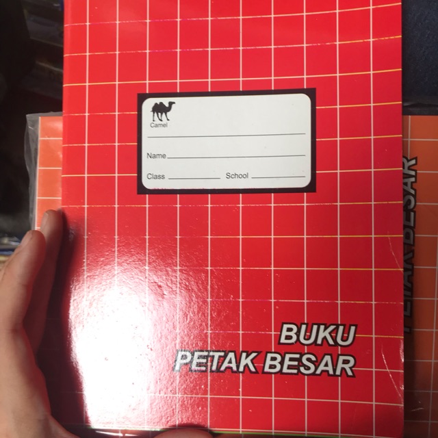 Buku Petak Besar 30lembar Camel (1bungkus)