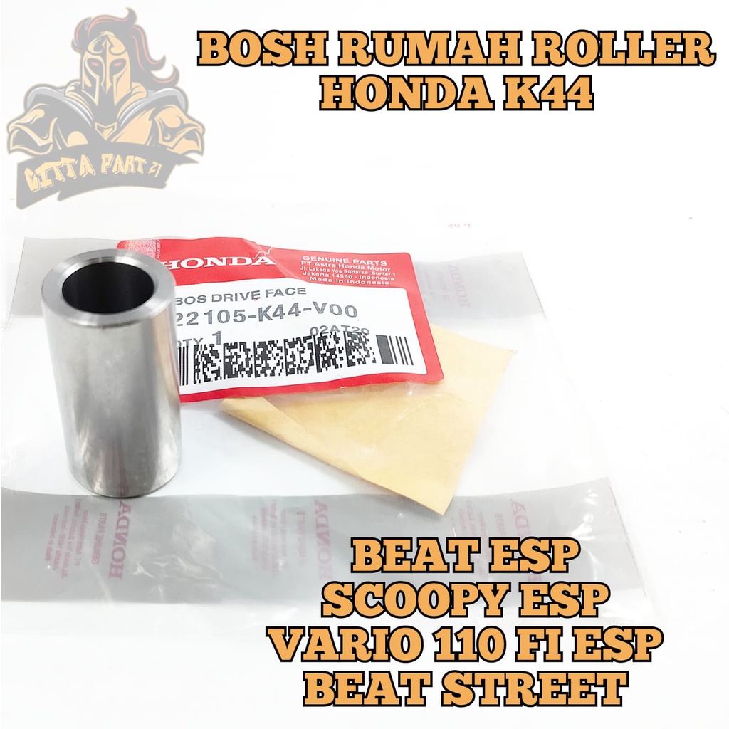 BOSH RUMAH ROLLER HONDA K44 KUALITAS ASLI ORIGINAL HONDA PRESISI MULUS AWET DAN DIJAMIN MANTAP BEAT ESP SCOOPY ESP VARIO 110 FI ESP BEAT STREET