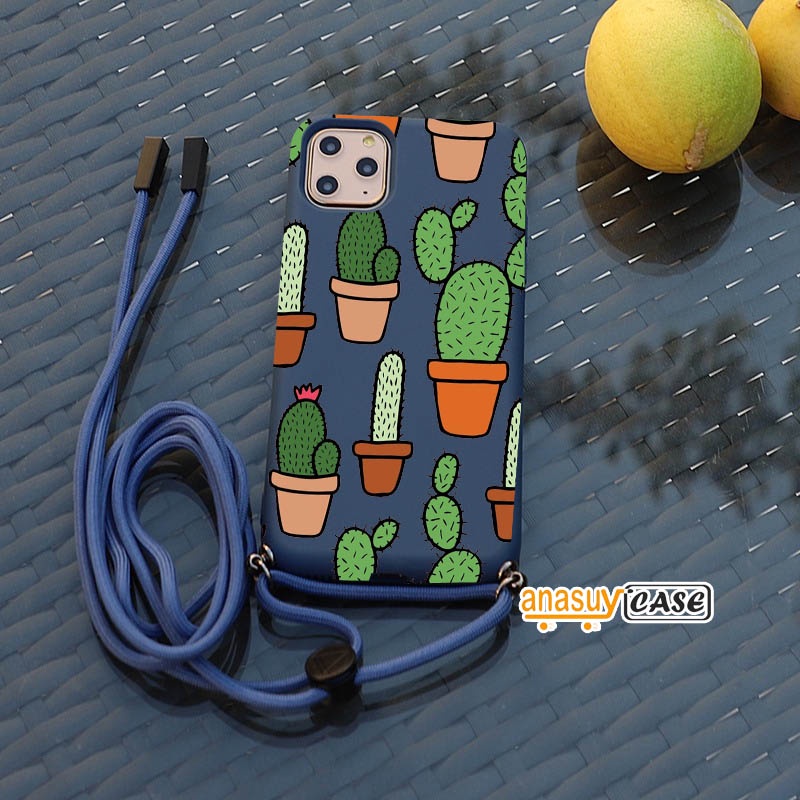 Softcase Candy  Case Tali Motif |AN11| Slingcase Lanyard | All Type Hp Oppo A3s A5s A54 A15 A92 A52