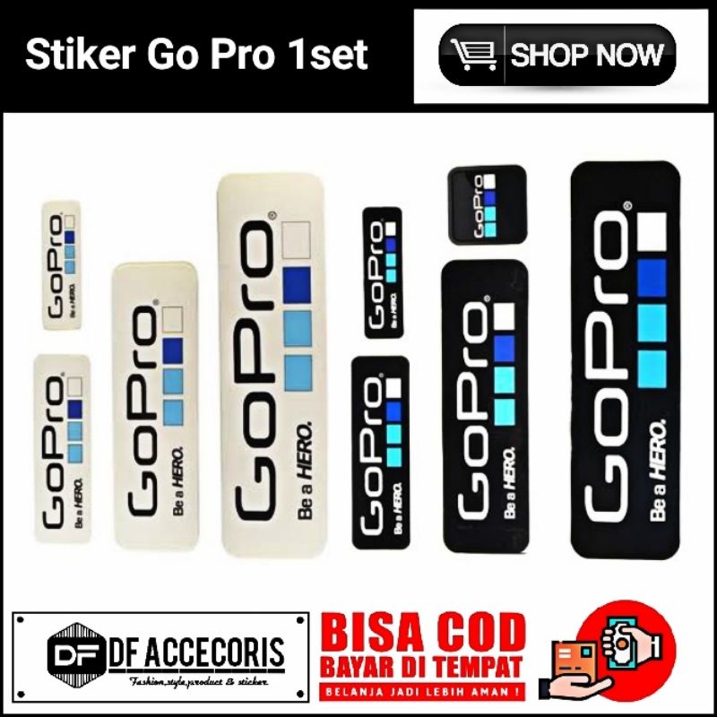 stiker gopro/stiker gopro 1 set
