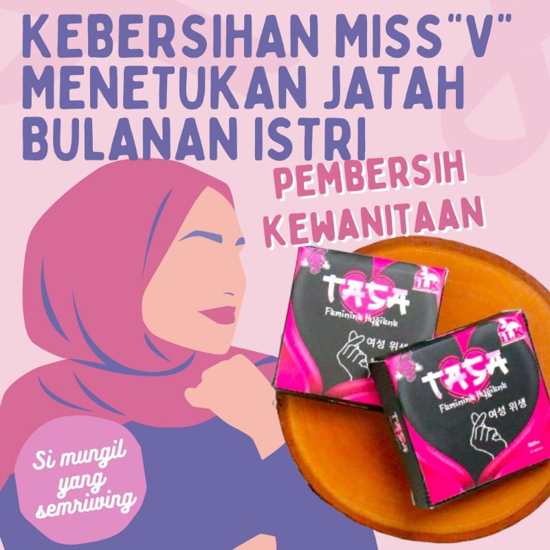 Miss Tasa sabun kesehatan miss V perapat miss V 1 Paket isi 25 Bar Original BPOM hanya untuk new member tidak melayani pin untuk existing member