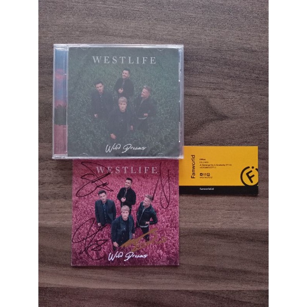 Westlife Wild Dreams Deluxe Signed Edition - Edisi Tandatangan