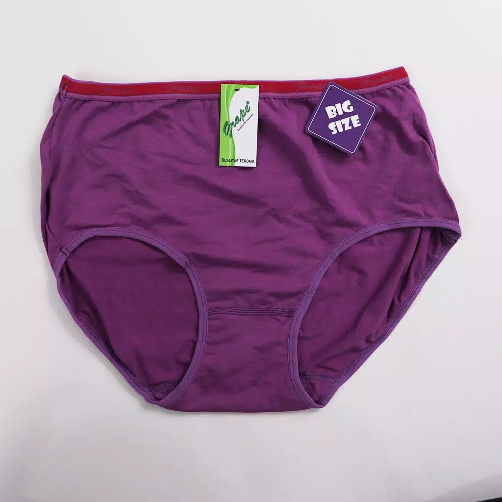 COD Cd Celana Dalam Jumbo Big Size Extra Size Grape Underwear