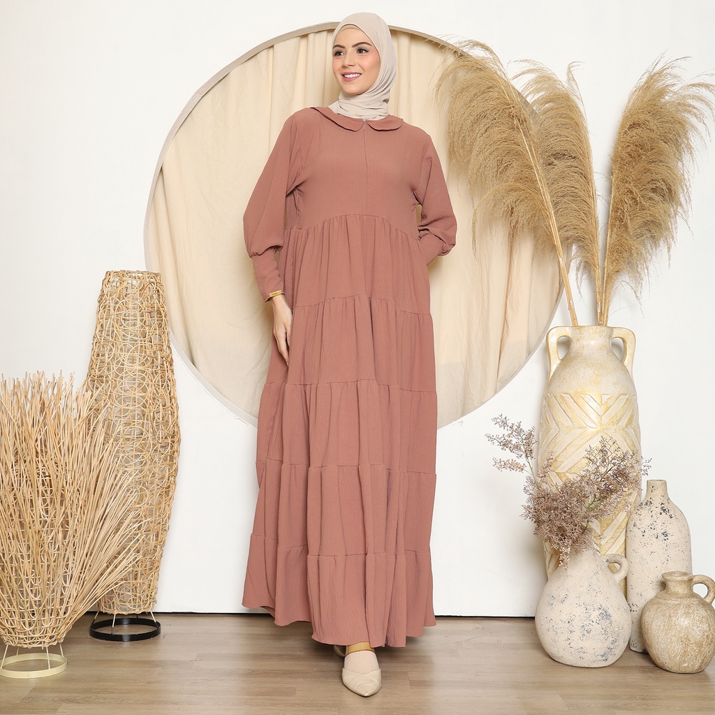 Gamis Abaya Polos - DARA Abaya Dress Busana Muslimah - Abaya Turkey