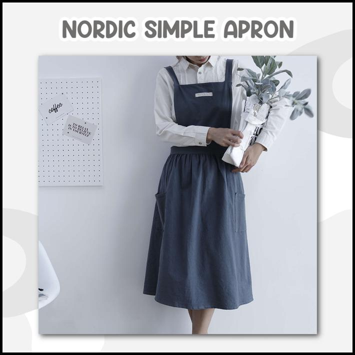 Nordic Simple Apron / Apron / Celemek