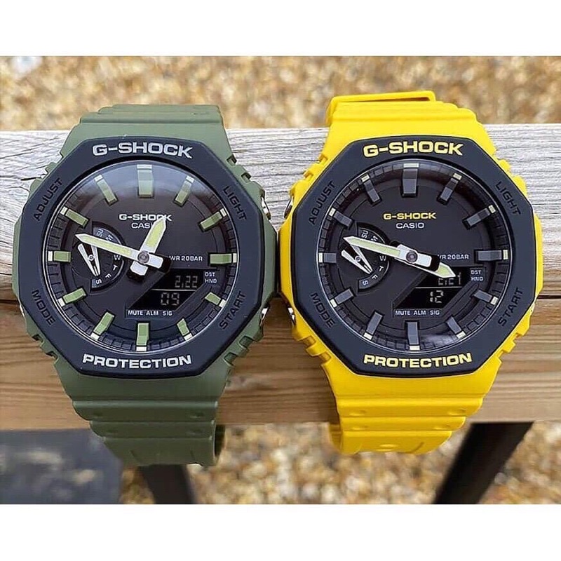 HADIR KEMBALI NEW SERIES TERBARU CASIO G-SHOCK GA2100 STYLE KOREA 2 JARUM ANTI AIR 3 Jarum