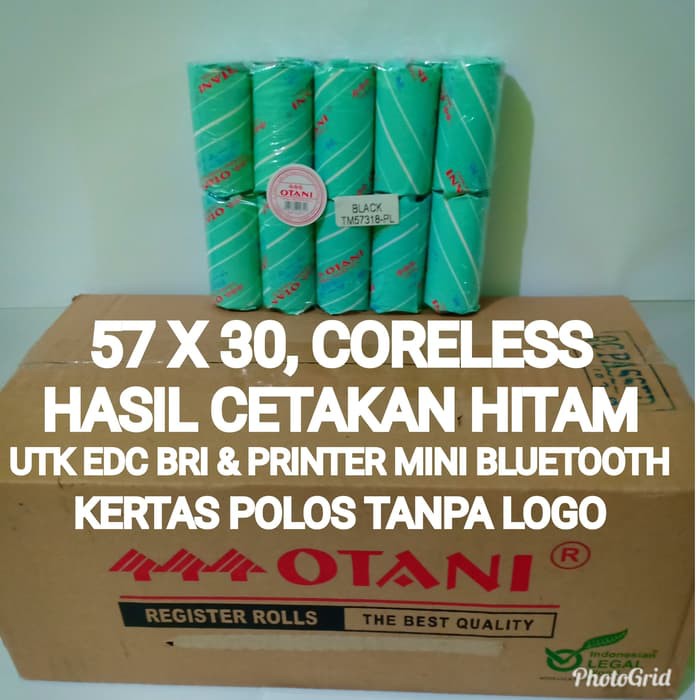 

Thermal Paper Kertas Struk Semua Edc 57x30-Isi 10Roll
