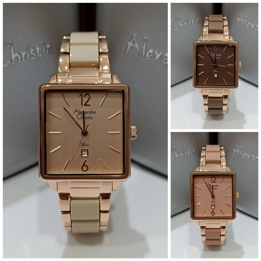 Jam Wanita Alexandre Christie AC2917 AC 2917 Original Garansi Resmi Alexander Christie Free Baterai