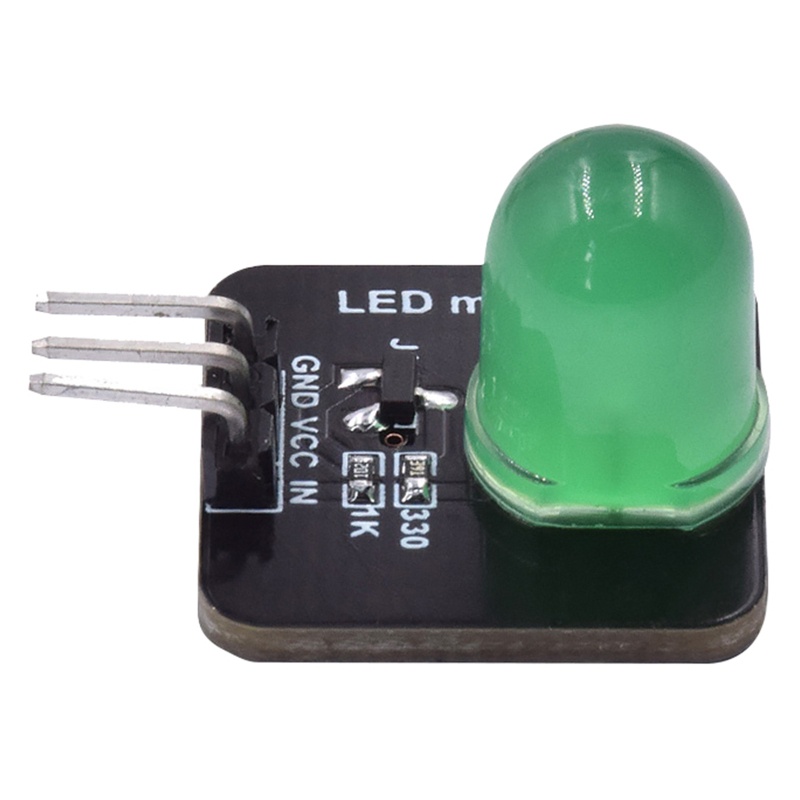 Vivi 20mm RGB LED Module Light-emitting Lamp Manik Sensor Diode Merah Kuning Biru Hijau Putih LED Untuk Bangunan Elektronik B