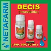 Decis 25EC Insektisida / pembasmi hama, ulat, belalang - 100ml