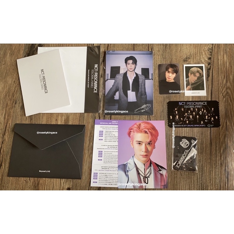 Jaehyun AR ticket nct 2020