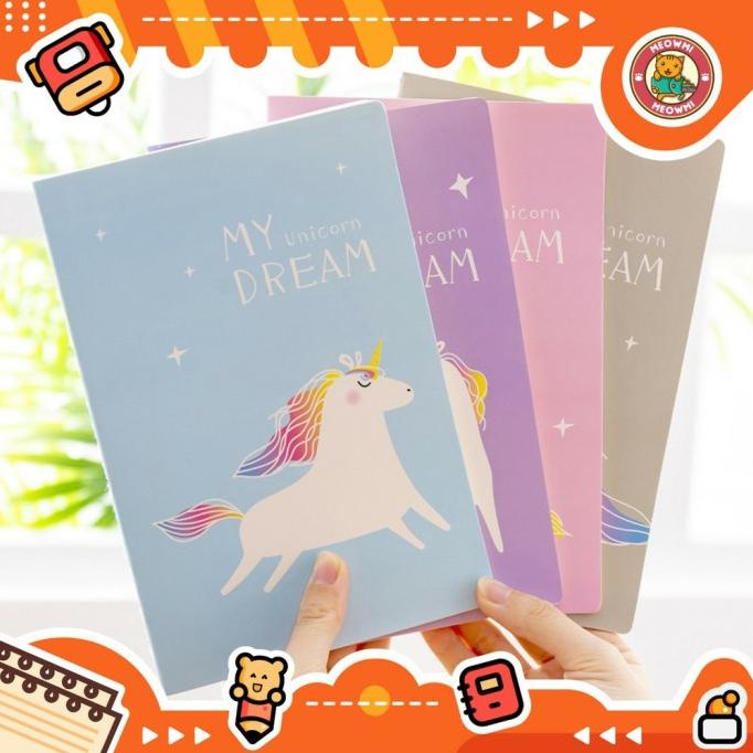 

------] Buku Tulis Catatan Motif Unicorn 30 lembar Ukuran A5 MB0102