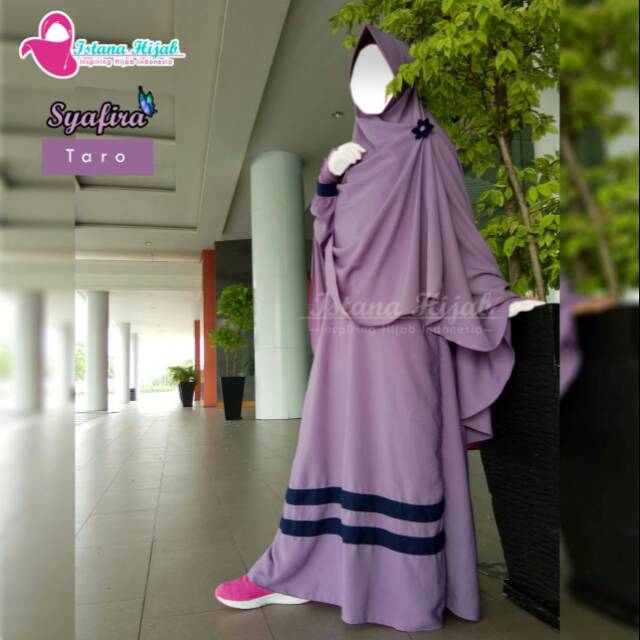 Gamis Syafira Dongker - Taro