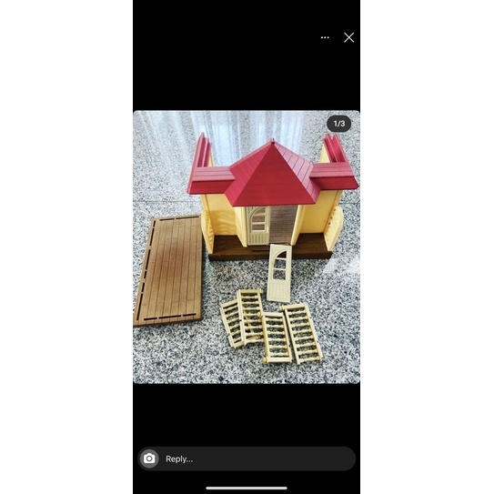 sylvanian willow hall and figure