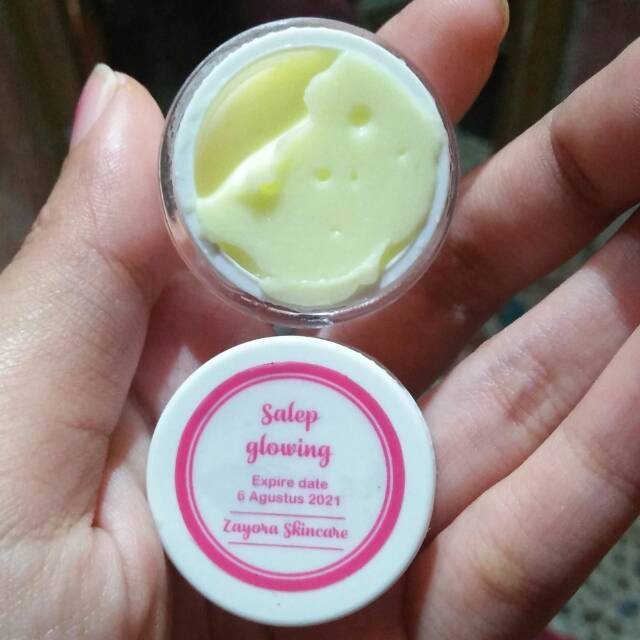 Salep glowing zayora/jaminan ori/aman/murah