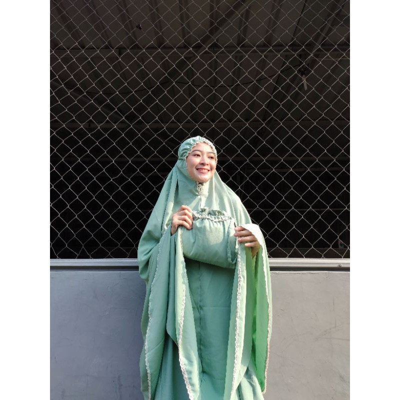 Mukena travel katun "savana"