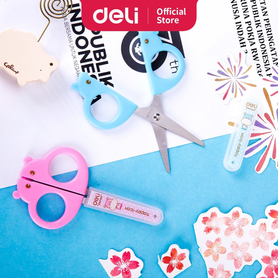 

Gunting Deli Lucu E6032 128mm